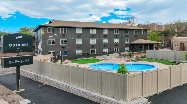 <b>The Outrider Hotel Exterior</b>