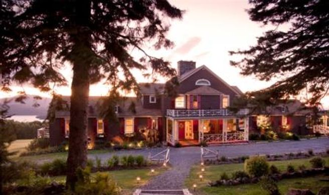 The Lodge at Moosehead Lake Exterior