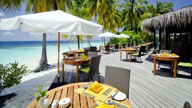 V Villas Maldives at Mirihi Restaurant