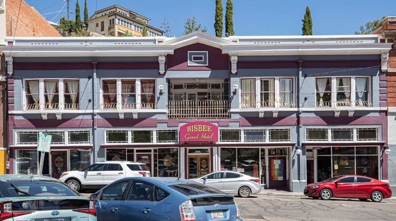 <b>Bisbee Grand Hotel Exterior</b>