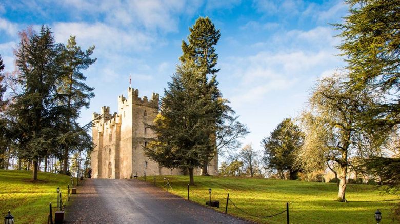 <b>Langley Castle Hotel Exterior</b>