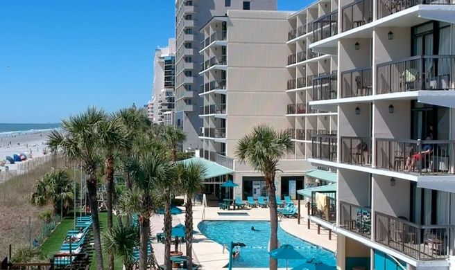 North Shore Oceanfront Hotel Exterior