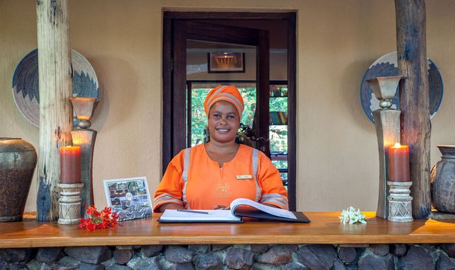 Tuli Safari Lodge Lobby
