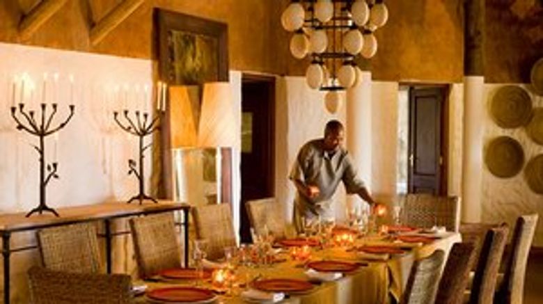 <b>Tswalu Kalahari Reserve Restaurant</b>