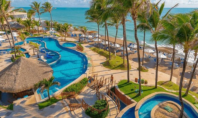 Ocean Palace Beach Resort & Bungalows Exterior