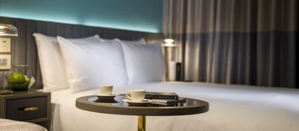 Middle Eight Hotel Room