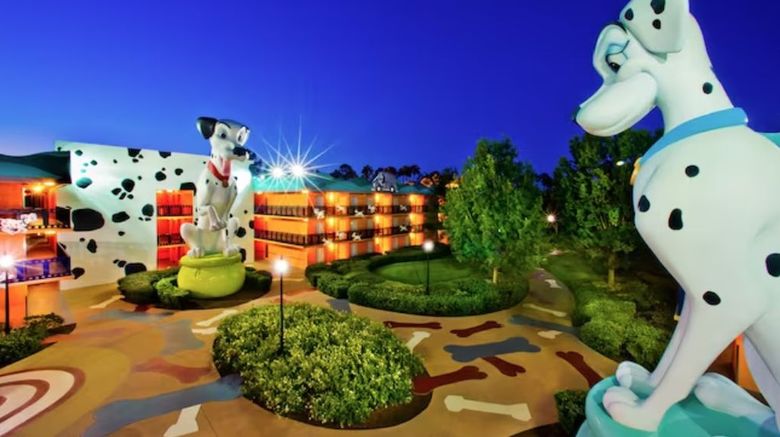 <b>Disney's All-Star Movies Resort Exterior</b>