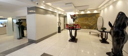 Cartoon Hotel Lobby