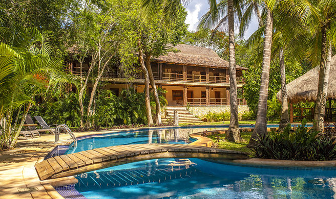 The Lodge at Uxmal Exterior