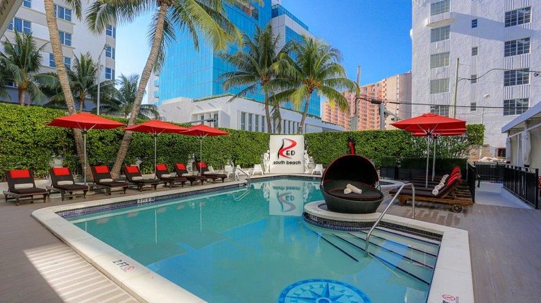 Red South Beach Hotel Pool