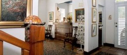 At Wind Chimes Inn Lobby
