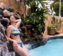 At Wind Chimes Inn Pool