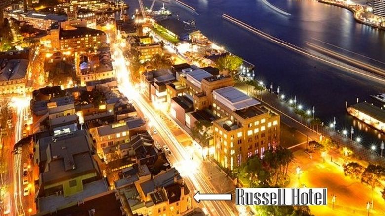 <b>The Russell Hotel Exterior</b>