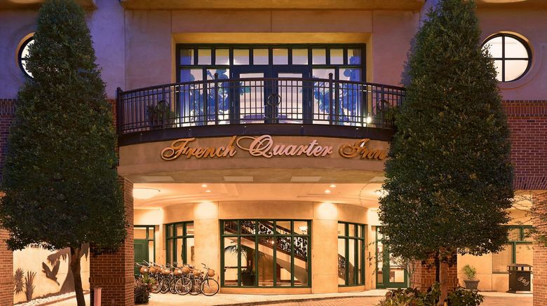 <b>French Quarter Inn Exterior</b>
