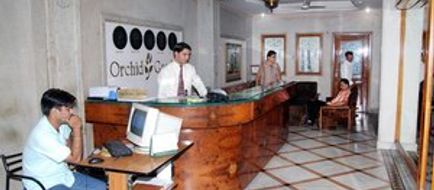 A New Delhi Orchid Garden Hotel Lobby