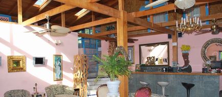 Half Moon Blue Hotel Lobby
