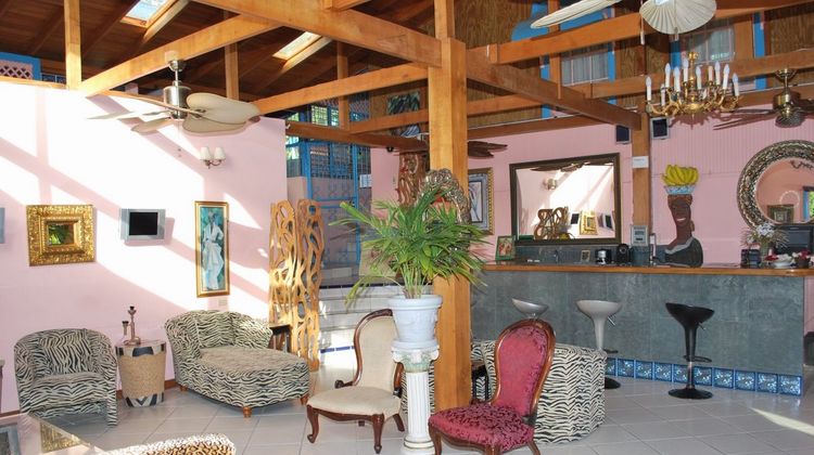 Half Moon Blue Hotel Lobby