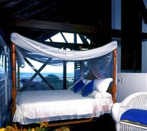 Half Moon Blue Hotel Room