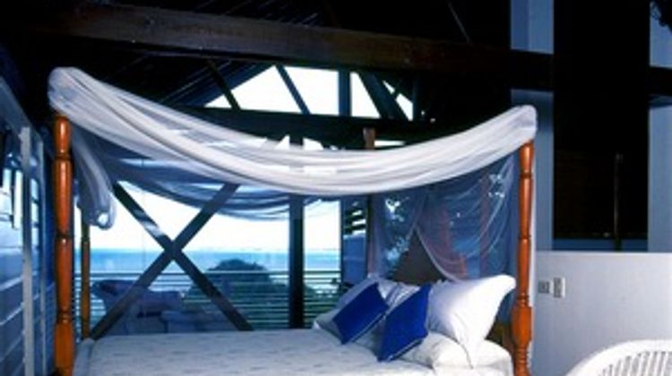 Half Moon Blue Hotel Room