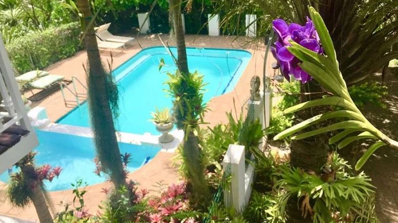 <b>St Lucia Wetlands Guest House Pool</b>
