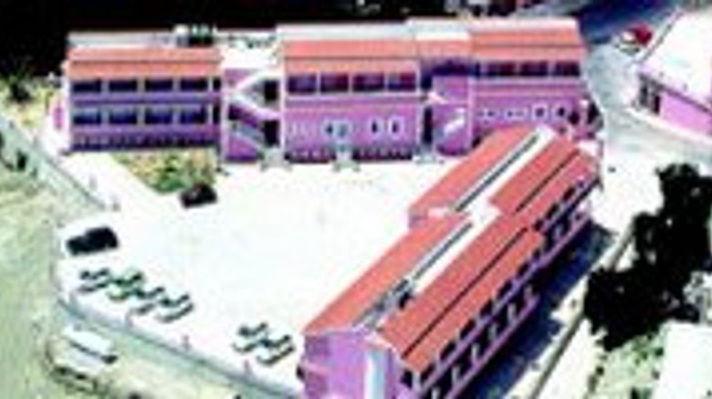 The Pink Palace Exterior