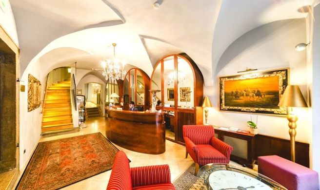 The Golden Wheel Lobby