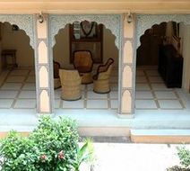 Krishna Prakash Heritage Haveli Lobby