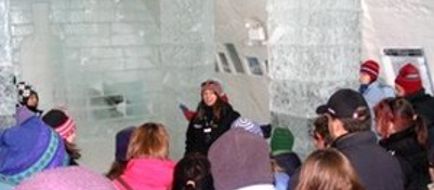 Hotel de Glace Lobby