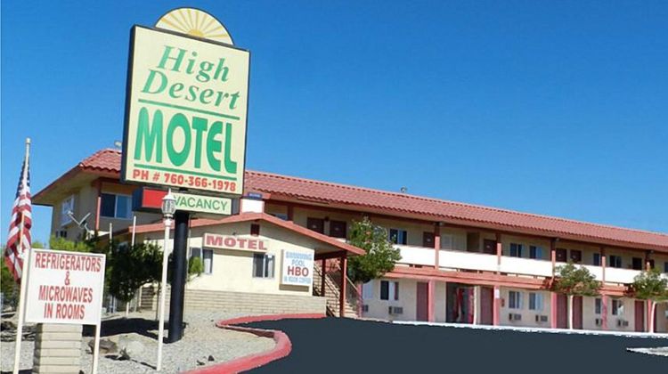 High Desert Motel Exterior
