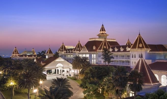 Hong Kong Disneyland Hotel Exterior