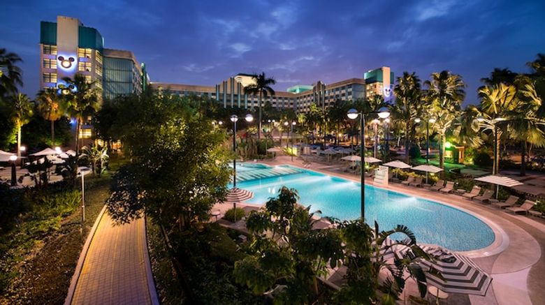 Disneys Hollywood Hotel Exterior