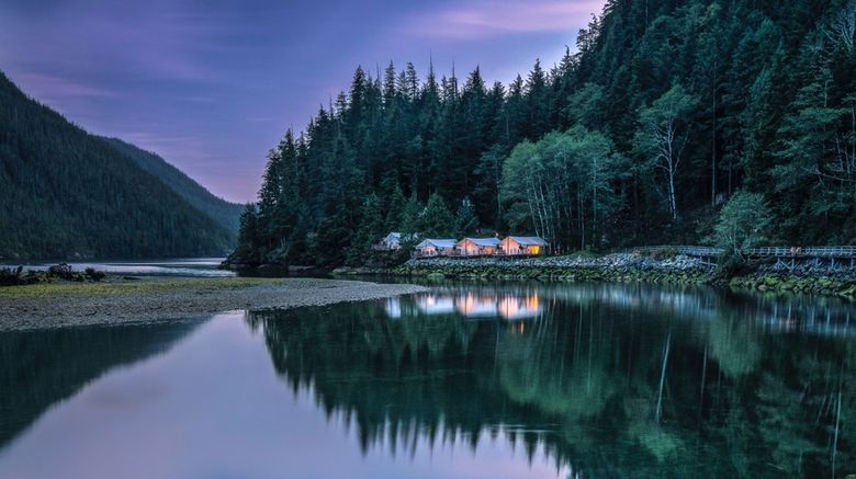 <b>Clayoquot Wilderness Lodge Exterior</b> <b>Clayoquot Wilderness Lodge Exterior</b>