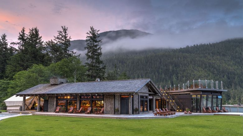 <b>Clayoquot Wilderness Lodge Exterior</b> <b>Clayoquot Wilderness Lodge Exterior</b>
