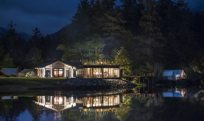 Clayoquot Wilderness Lodge Exterior