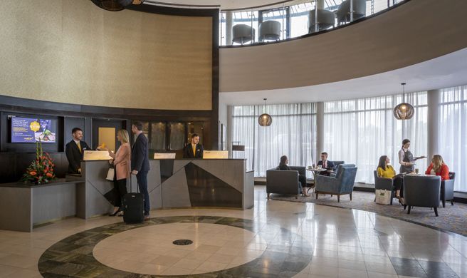 Maldron Hotel Sandy Road Galway Lobby