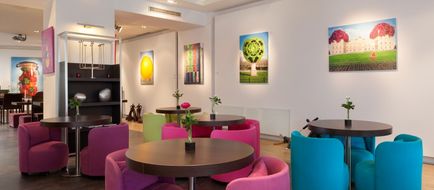 Le Marceau Bastille Hotel Lobby