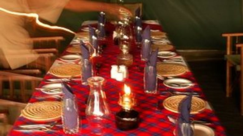 <b>West Kilimanjaro Tented Camp Restaurant</b>