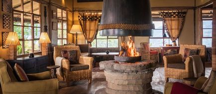 Virunga Lodge Lobby