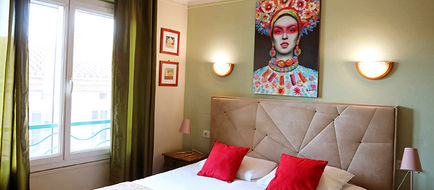 Hotel les Pasteliers Room