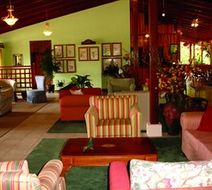 Lands in Love Hotel Lobby