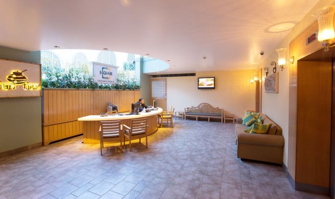 The E-Square Hotel Lobby