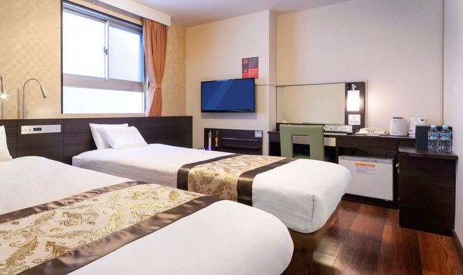 Dotonbori Hotel Room