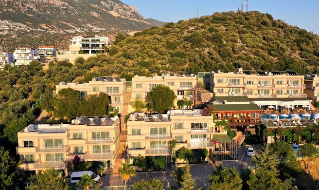 Happy Hotel Kalkan Exterior