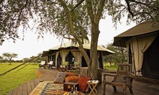 Singita Sabora Tented Camp Exterior