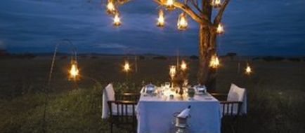 Singita Sabora Tented Camp Restaurant