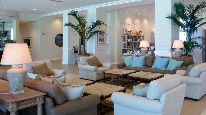 <b>The Pensacola Beach Resort Lobby</b>