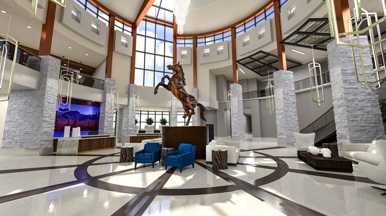 <b>Gila River Hotels & Casinos-Wild Horse Lobby</b>