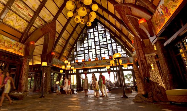 Aulani, a Disney Resort & Spa, Ko Olina Lobby