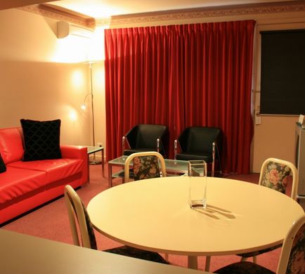 Carlton Clocktower on Lygon Room