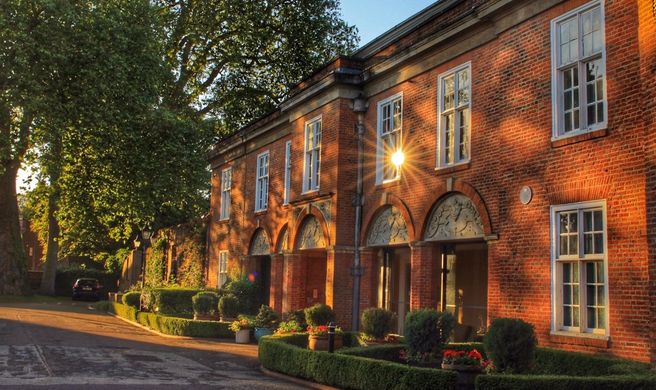Hitchin Priory Exterior